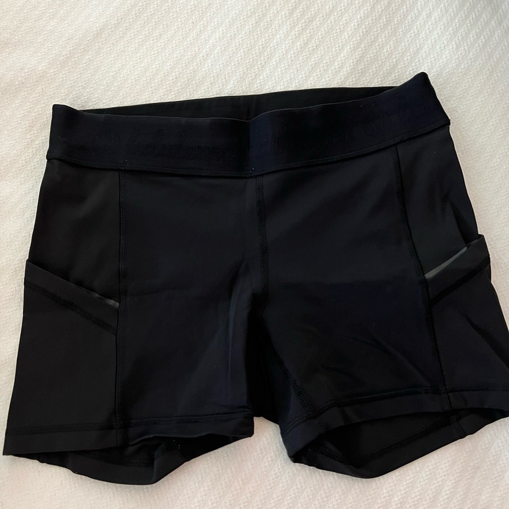 Lululemon Biker Style Shorts with Pockets